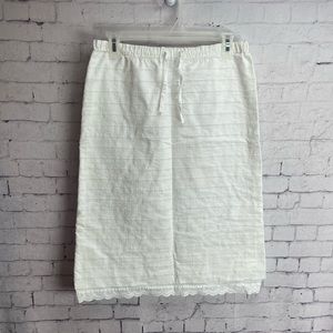 Nolleys white lace skirt size 38
